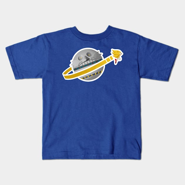 Gotta Go Fast (Golden Boy) Kids T-Shirt by DCLawrenceUK